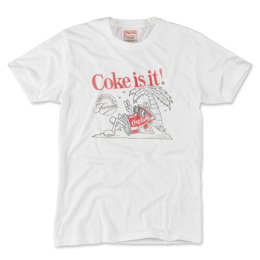 Vintage Fade Brass Tacks 2 T-Shirt - Coke (White)
