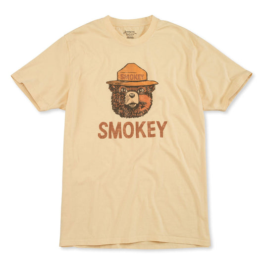 Red Label T-Shirt - Smokey Bear (Cream)