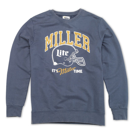 Sunday Fleece Crewneck Sweatshirt - Miller Lite (Navy)