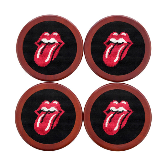 Rolling Stones Coasters (Black)