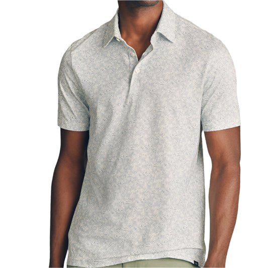 Movement Short-Sleeve Pique Polo Shirt (Sea Foam Canopy)