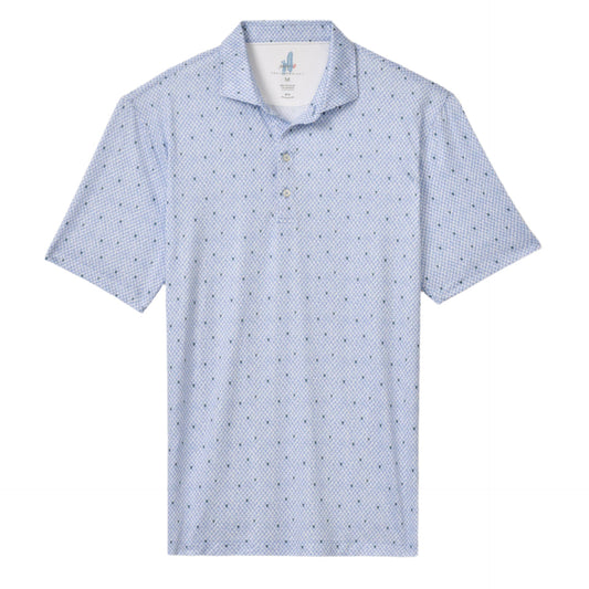 Featherweight Performance Polo - Fernando Print (Seychelles)