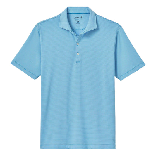 Performance Jersey Polo - Lyndonn Stripe (Majorca)