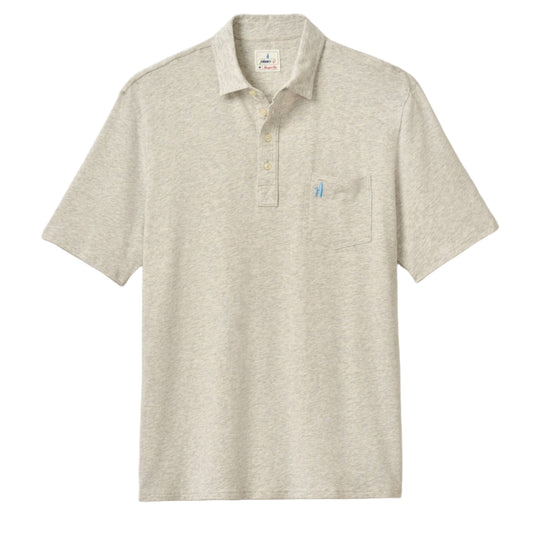 Original 4-Button Polo - Heathered 2.0 (Heather Gray)