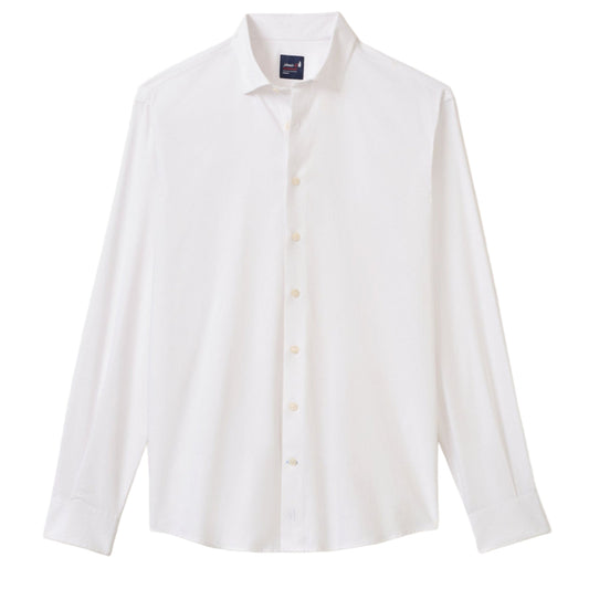 Everyday Performance Button Down Shirt - Travis (White)