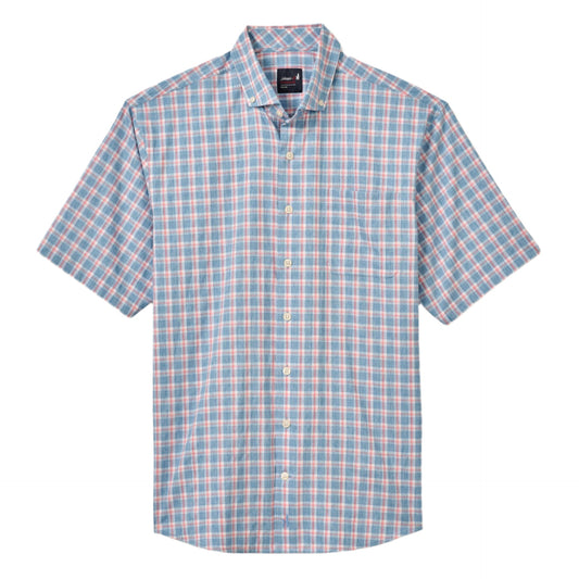 Short Sleeve Performance Button Down Shirt - Dane (Majorca)