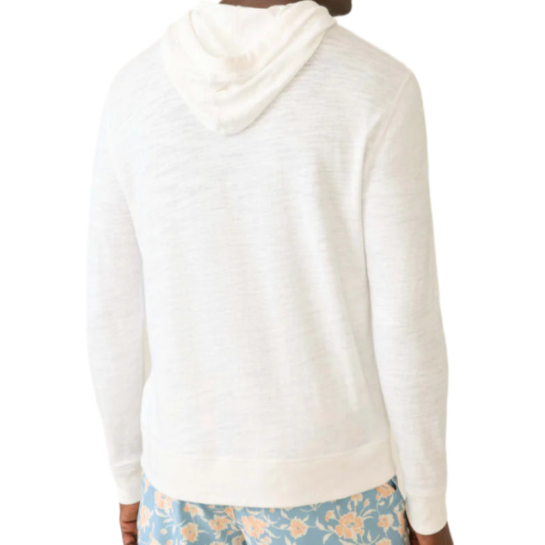 Sunwashed Midweight Organic Hoodie (White)