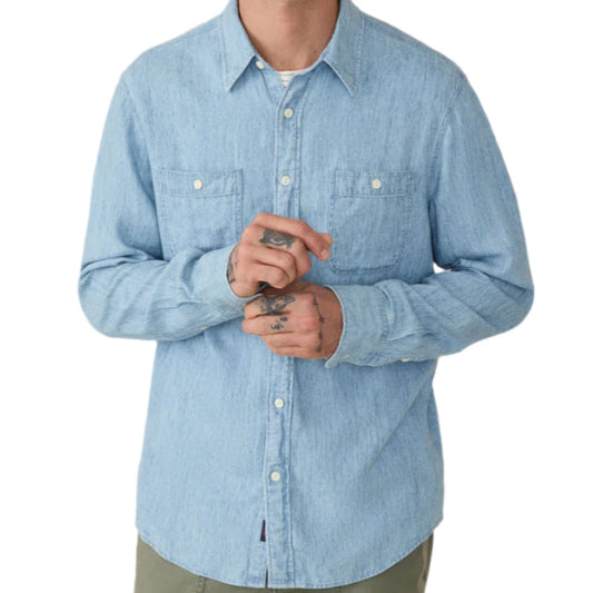 Tried & True Chambray Workshirt (Vintage Indigo)
