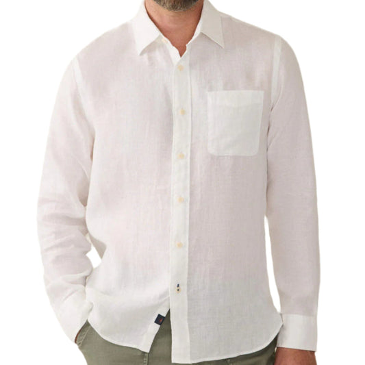 Laguna Linen Shirt (White)