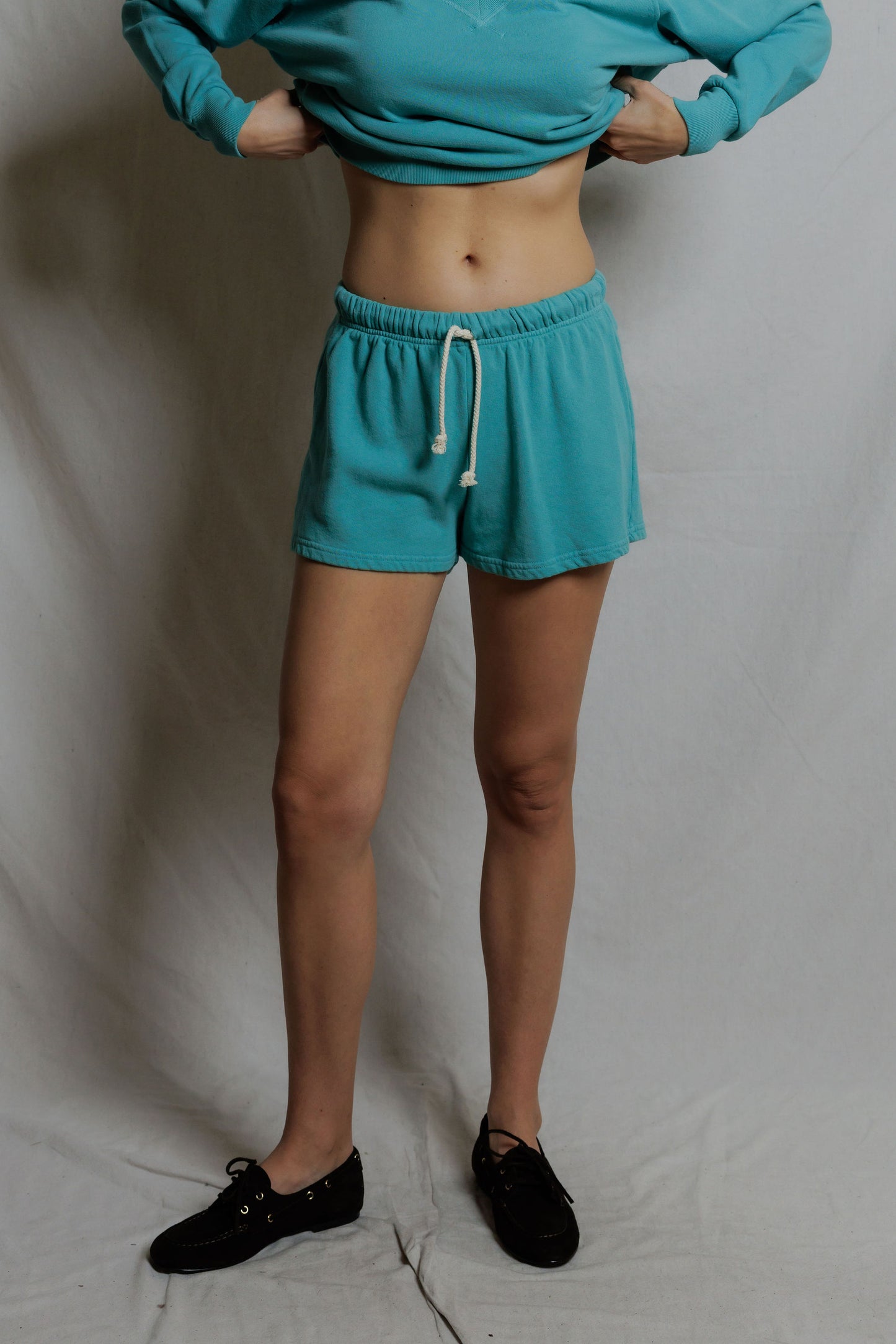 B12-layla - french terry sweat shorts - SU26