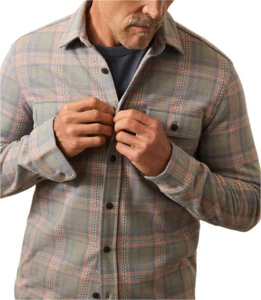 Legend Sweater Shirt (Forest Rose Plaid)