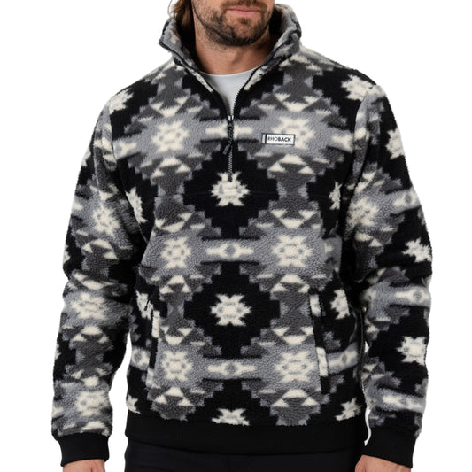 Summit Fleece Pullover (Jackson - Midnight Black/Thunder Grey)