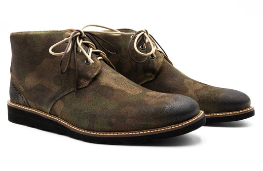 Blue Ridge Suede Chukka Boots (Camo)