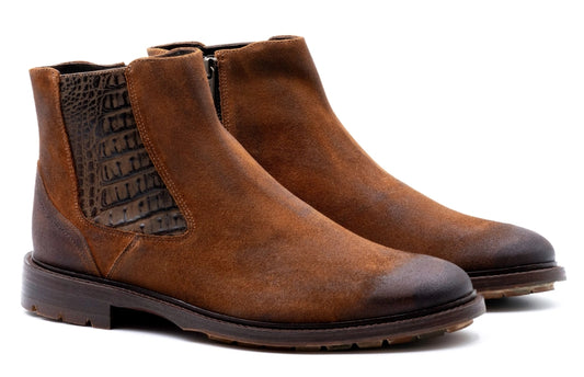McKinley Suede Boots (French Roast)