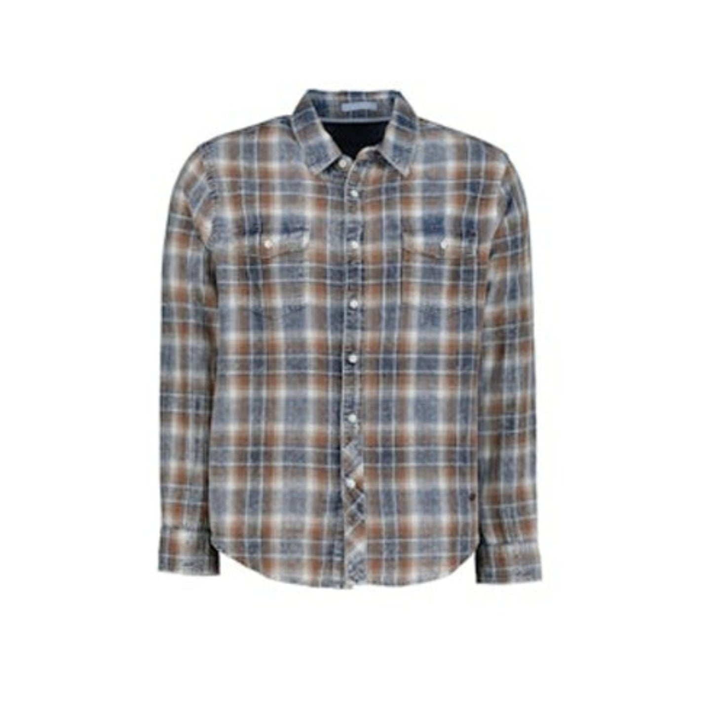 Austin 2 Pocket Shirt (Brown)