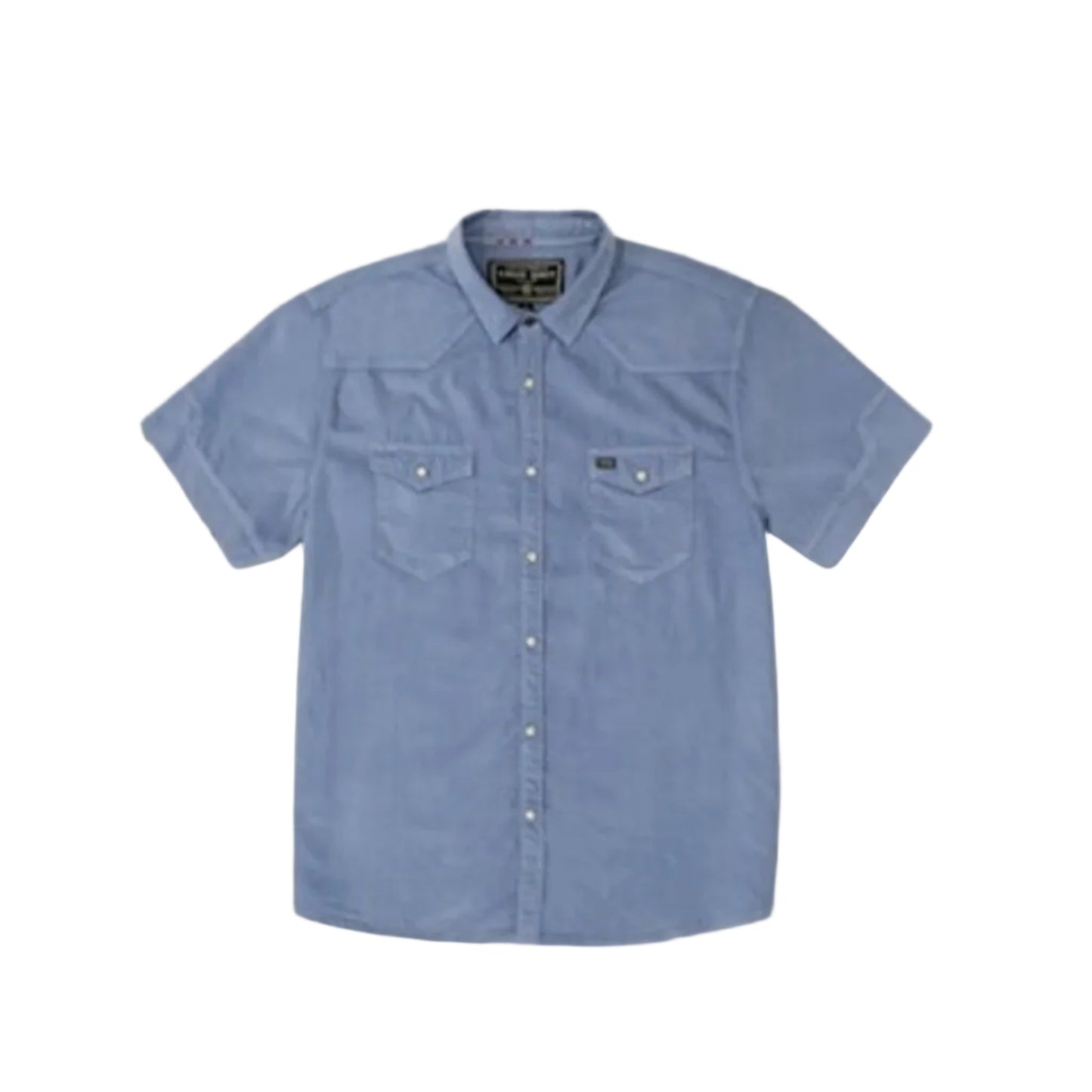 Baby Cord Western Shirt (Sky)