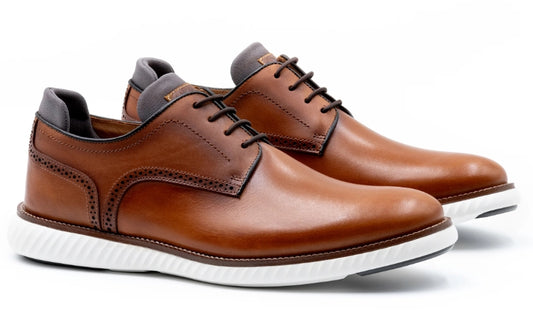 Countryaire Saddle Leather Plain Toe (Whiskey)