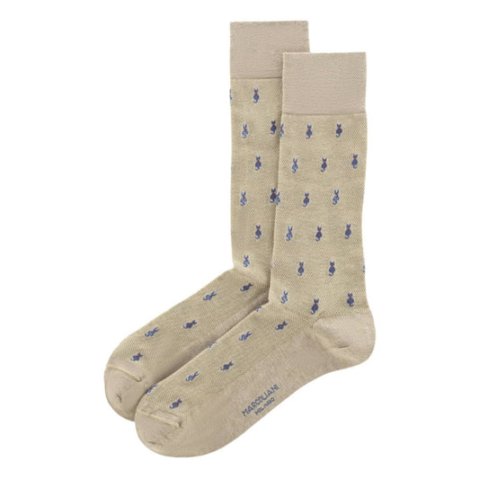 Tiny Cat Socks (Beige)