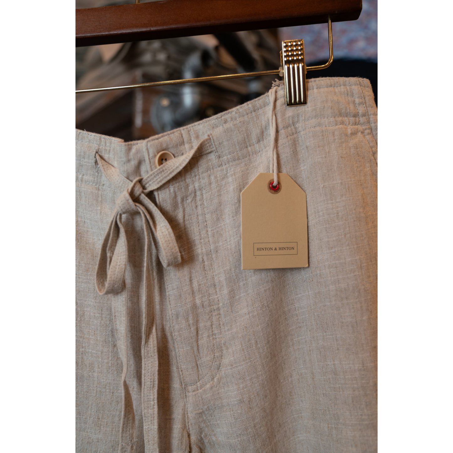 Sundunes Linen Shorts (Sand)