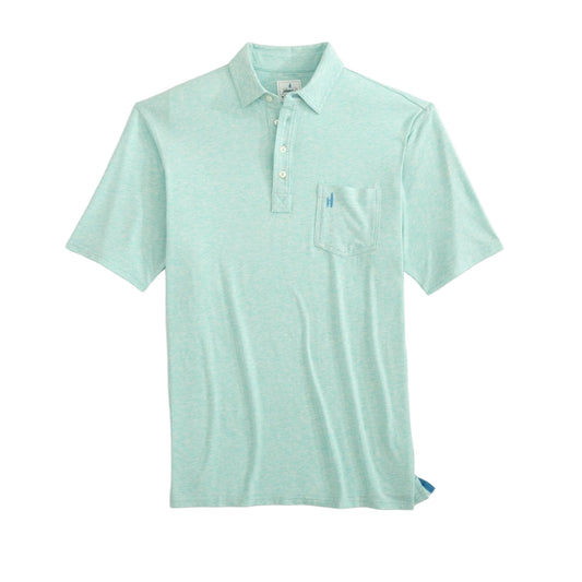 Original 4-Button Polo - Heathered 2.0 (Snorkel)