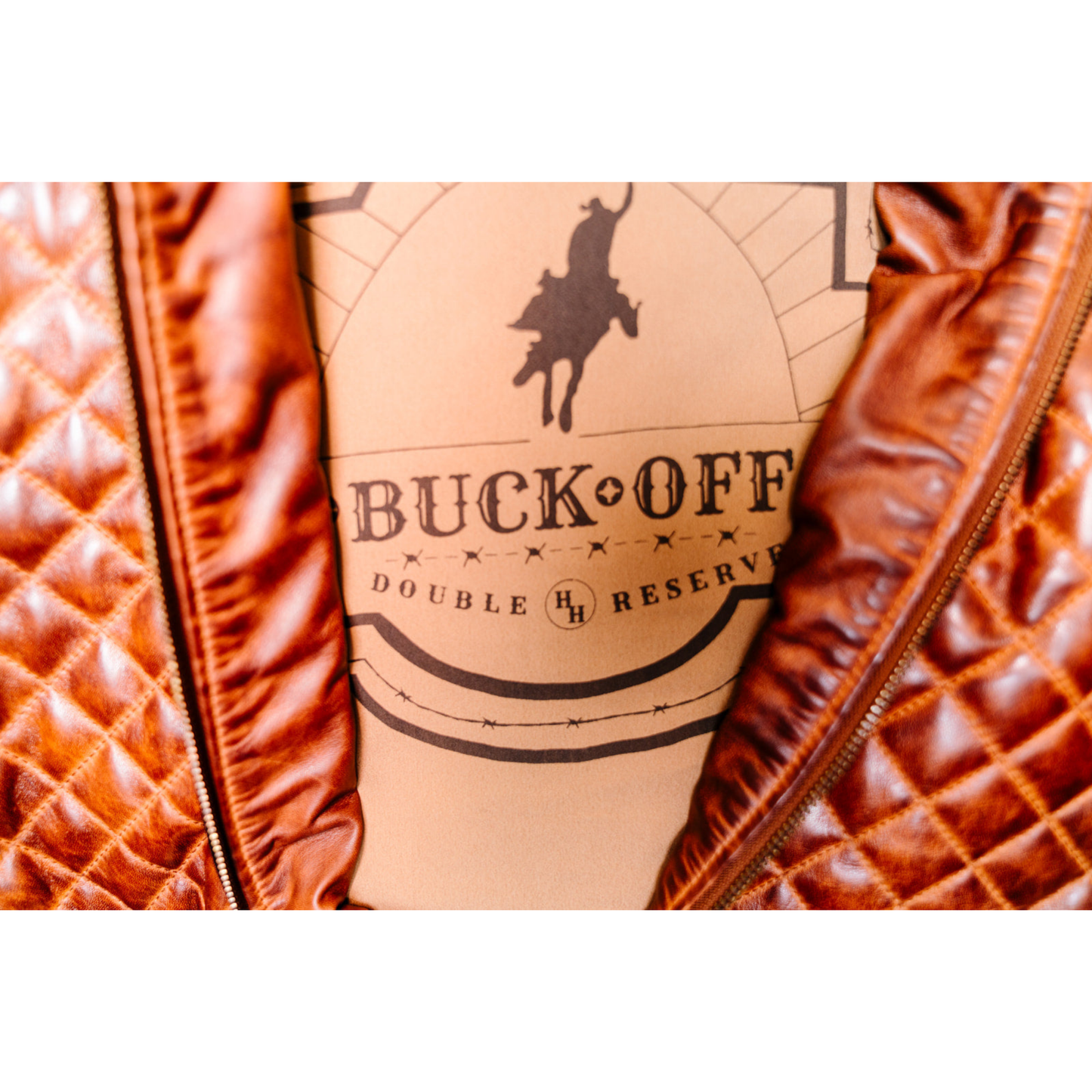 Diamond Quilt Leather Vest