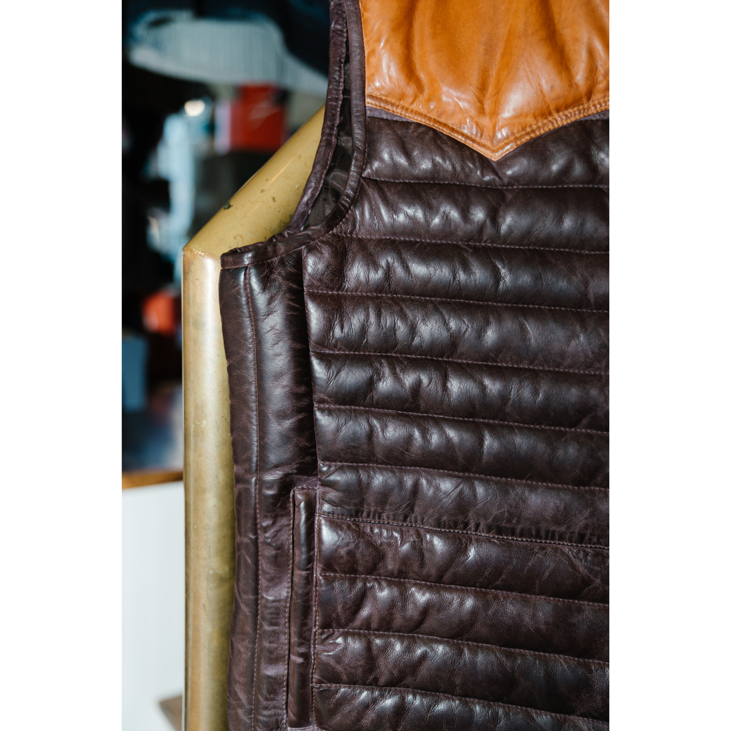 2 Tone Quilted Vest