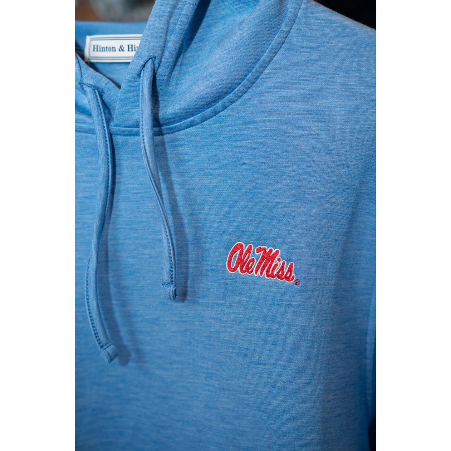 Hinton & Hinton Ole Miss Spring Hoodie (Nautical Heather)