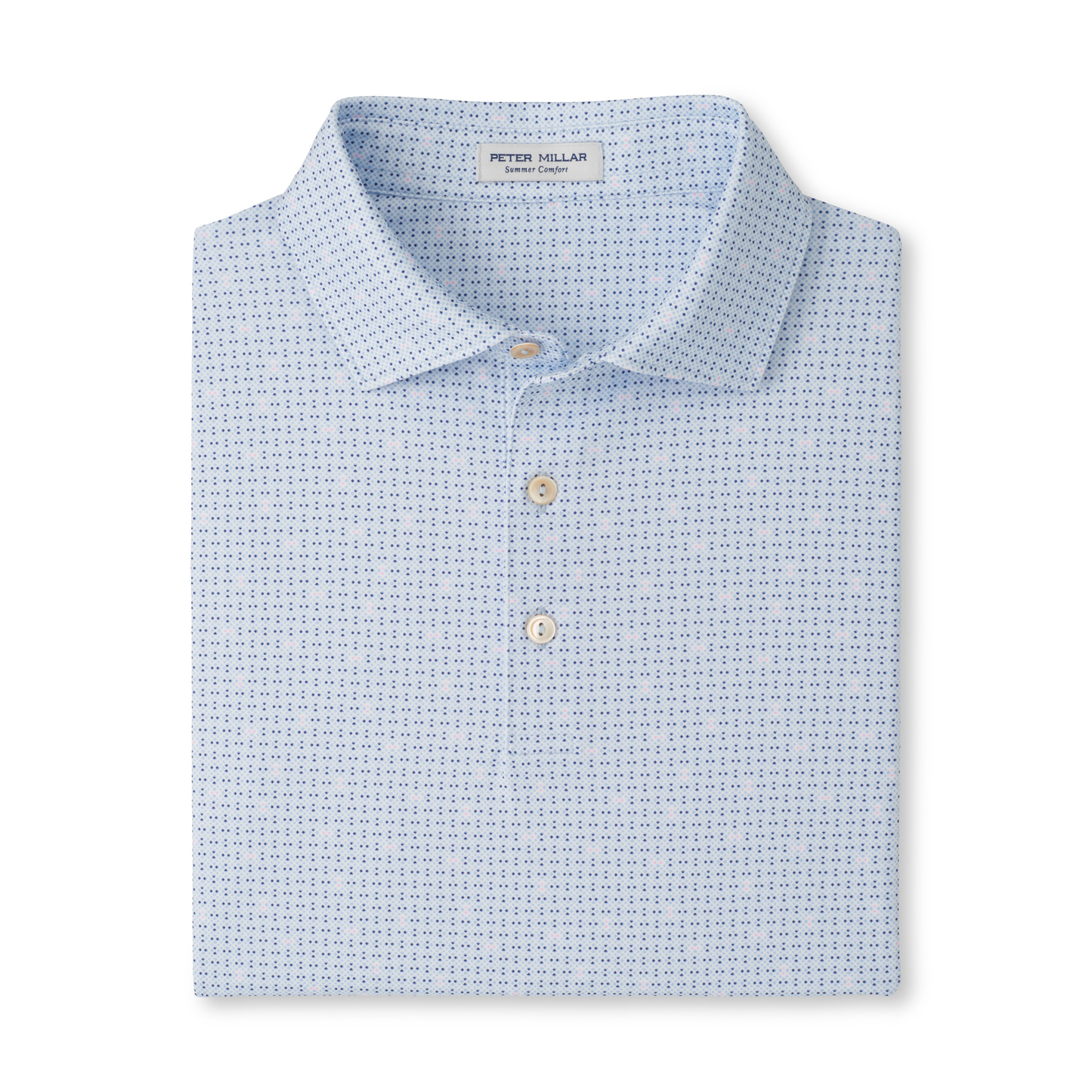 Ashgrove Performance Jersey Polo (Stream Blue)