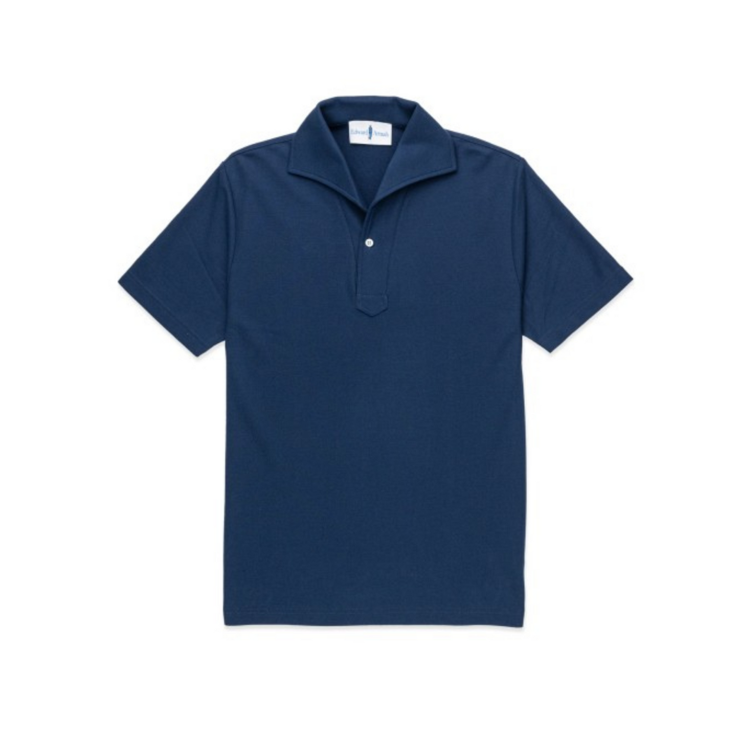 Short Sleeves Tailored Polo (Navy)