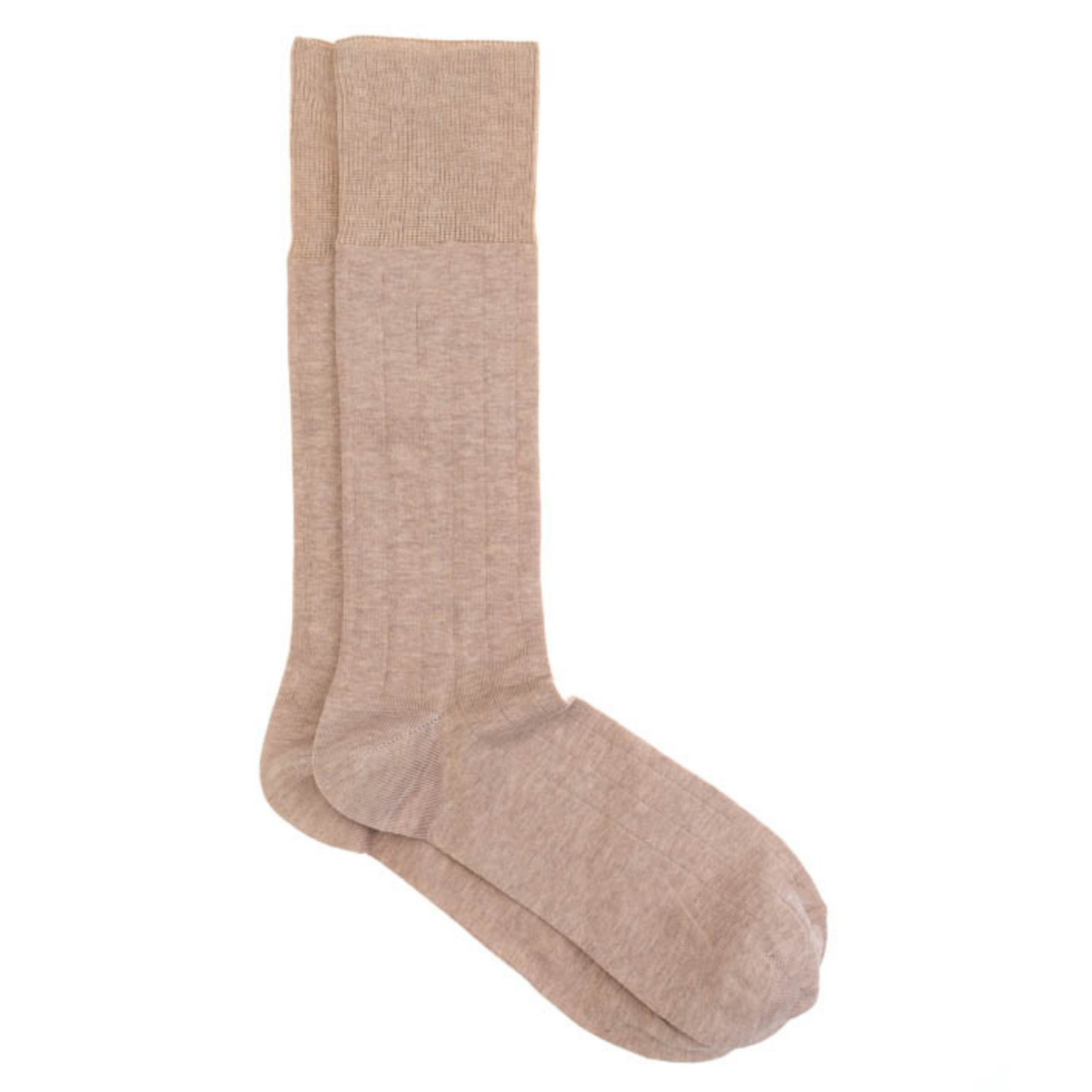 Solid Colored Socks (Beige)
