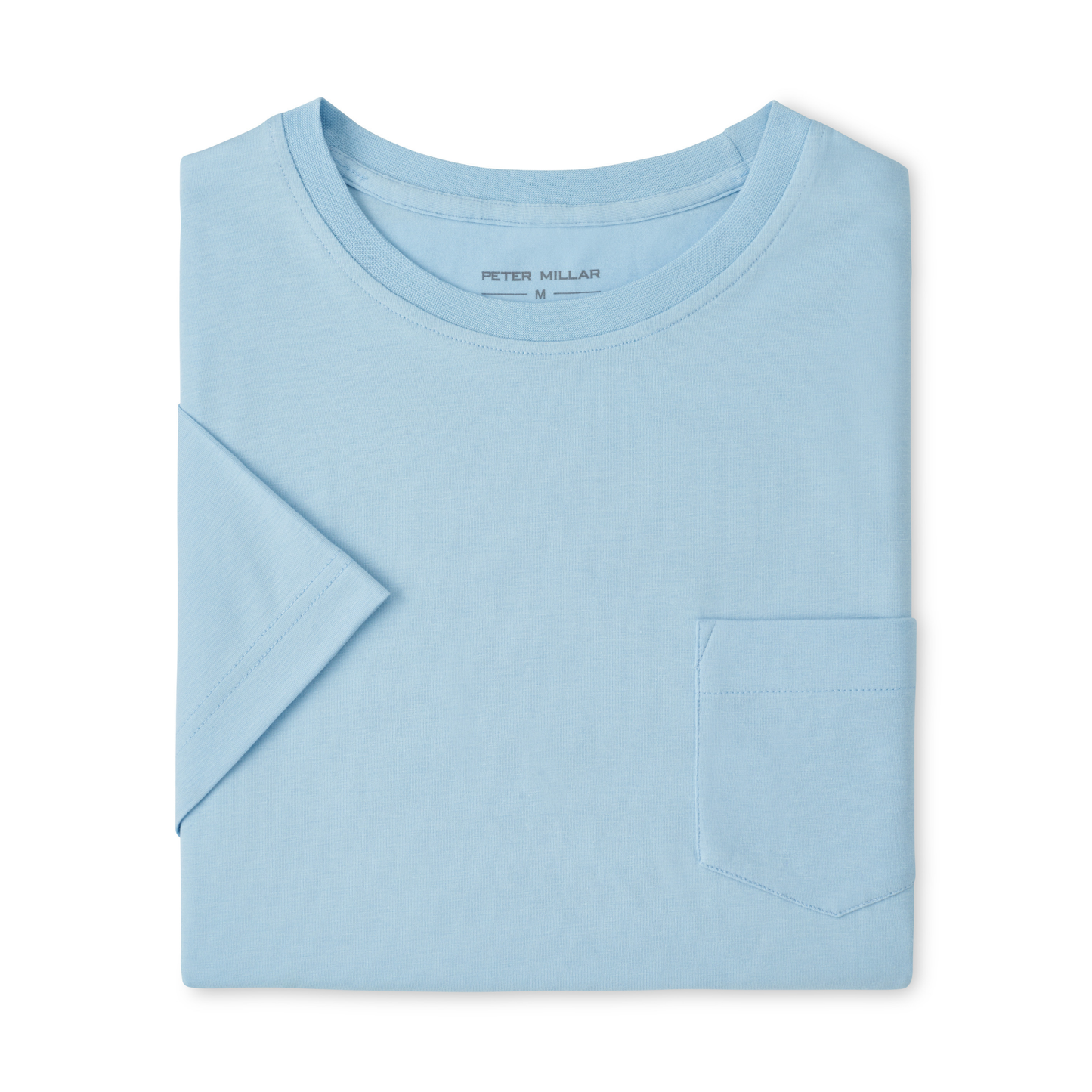 Crown Comfort Pocket Tee (Stream Blue)