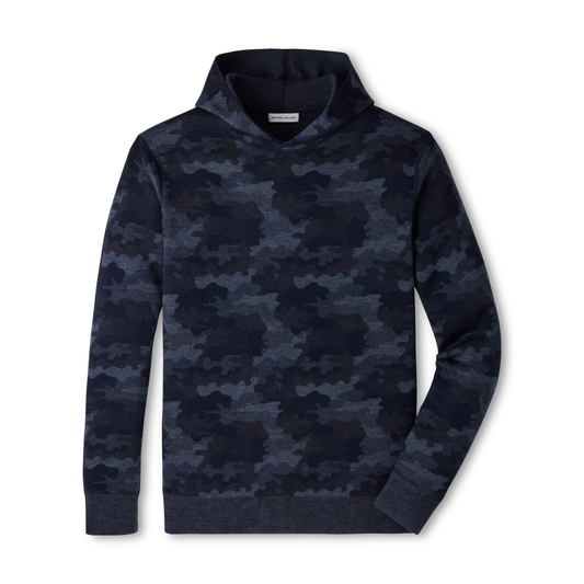 Reversible Camo Popover Hoodie (Midnight Navy)