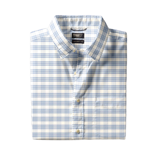 Movement Monterey Shirt (Ocean White Plaid)