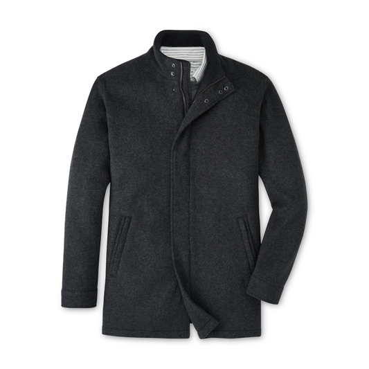 Crown Flex Merino City Coat (Iron)