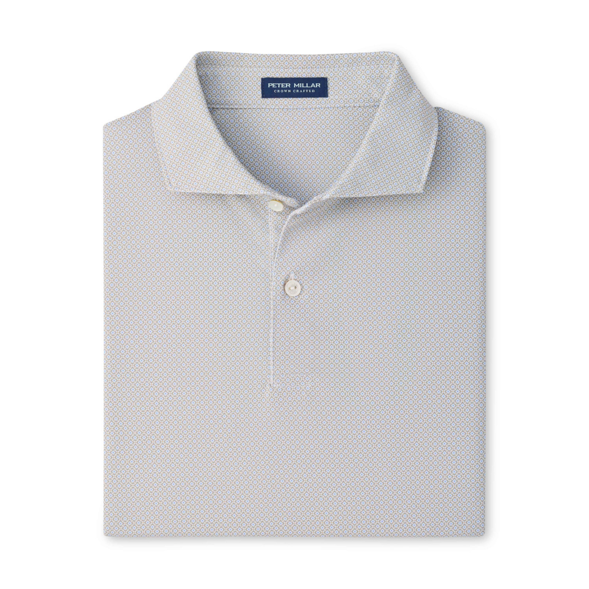 Caldara Performance Jersey Polo (White)