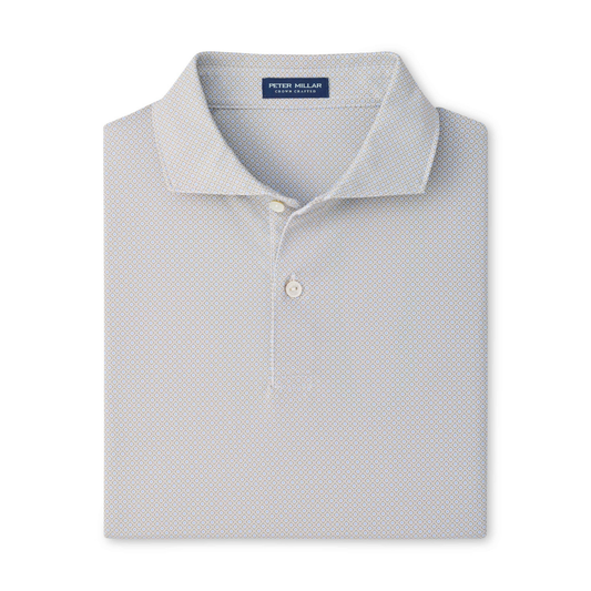 Caldara Performance Jersey Polo (White)