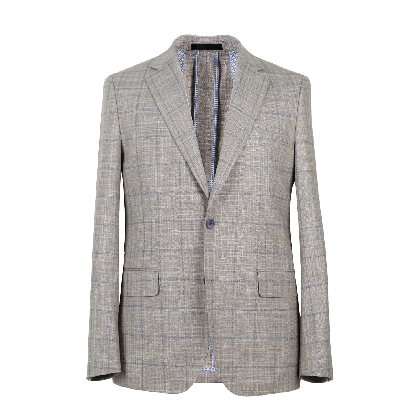 Kevin Sport Coat (Beige/Blue)