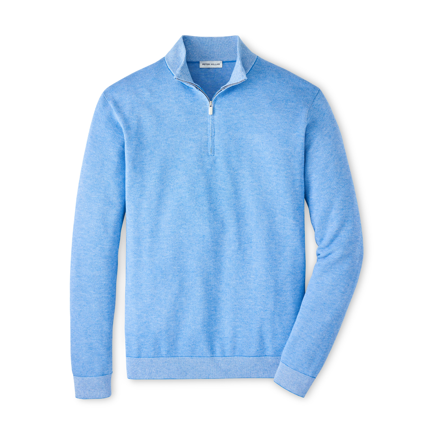 Coolspun Lite Birdseye Quarter Zip Sweater (Bluebird)