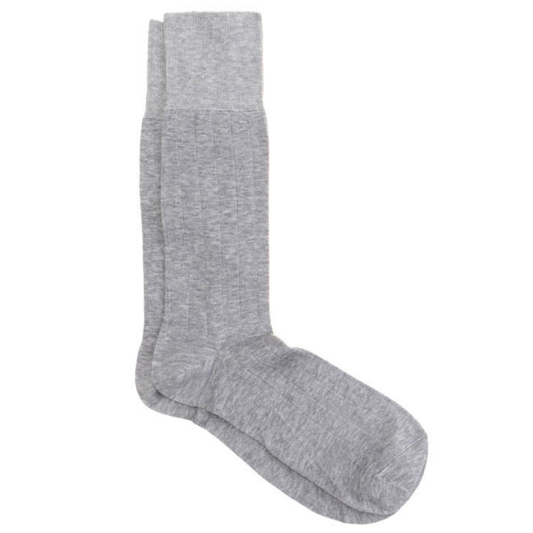 Solid Colored Socks (Silver)