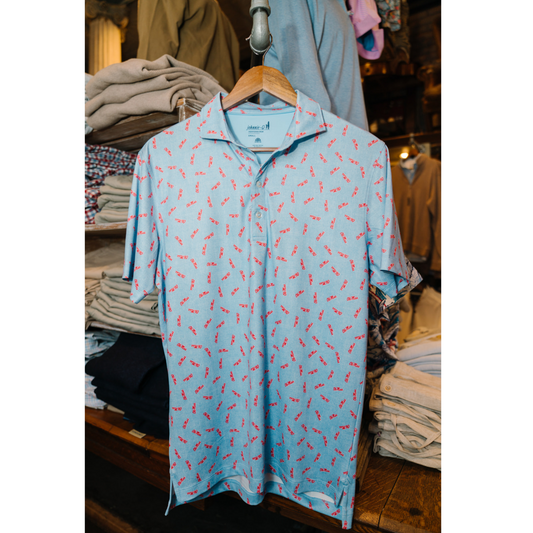 Floating Script Ole Miss Knit (Gulf Blue)