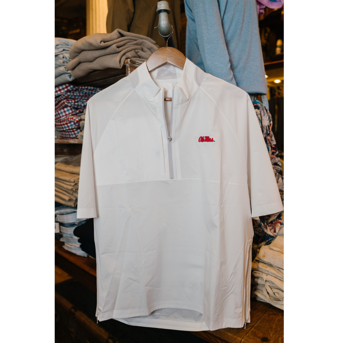 Ole Miss Stealth Stowable (White)