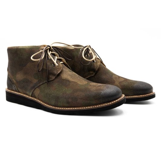 Blue Ridge Suede Chukka Boots (Camo)