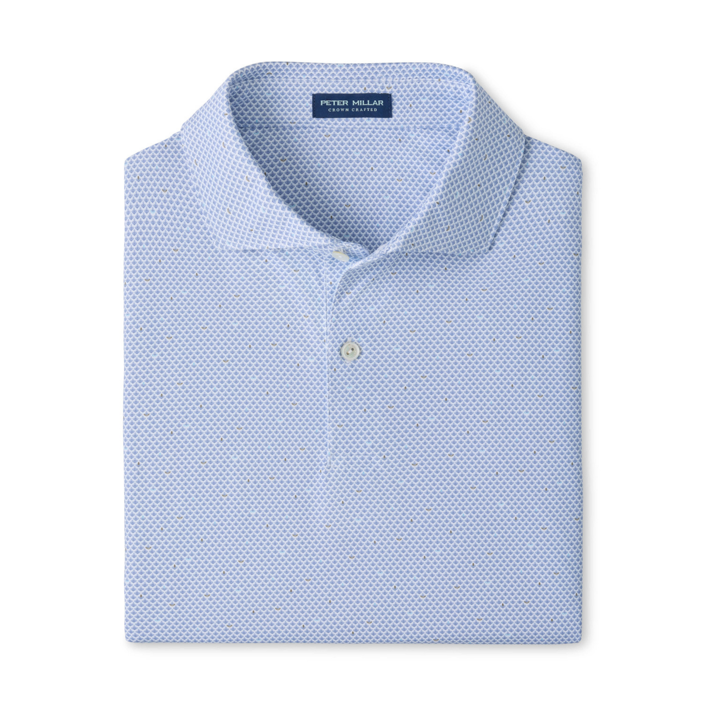 Endives Performance Jersey Polo (White/Windy Blue)