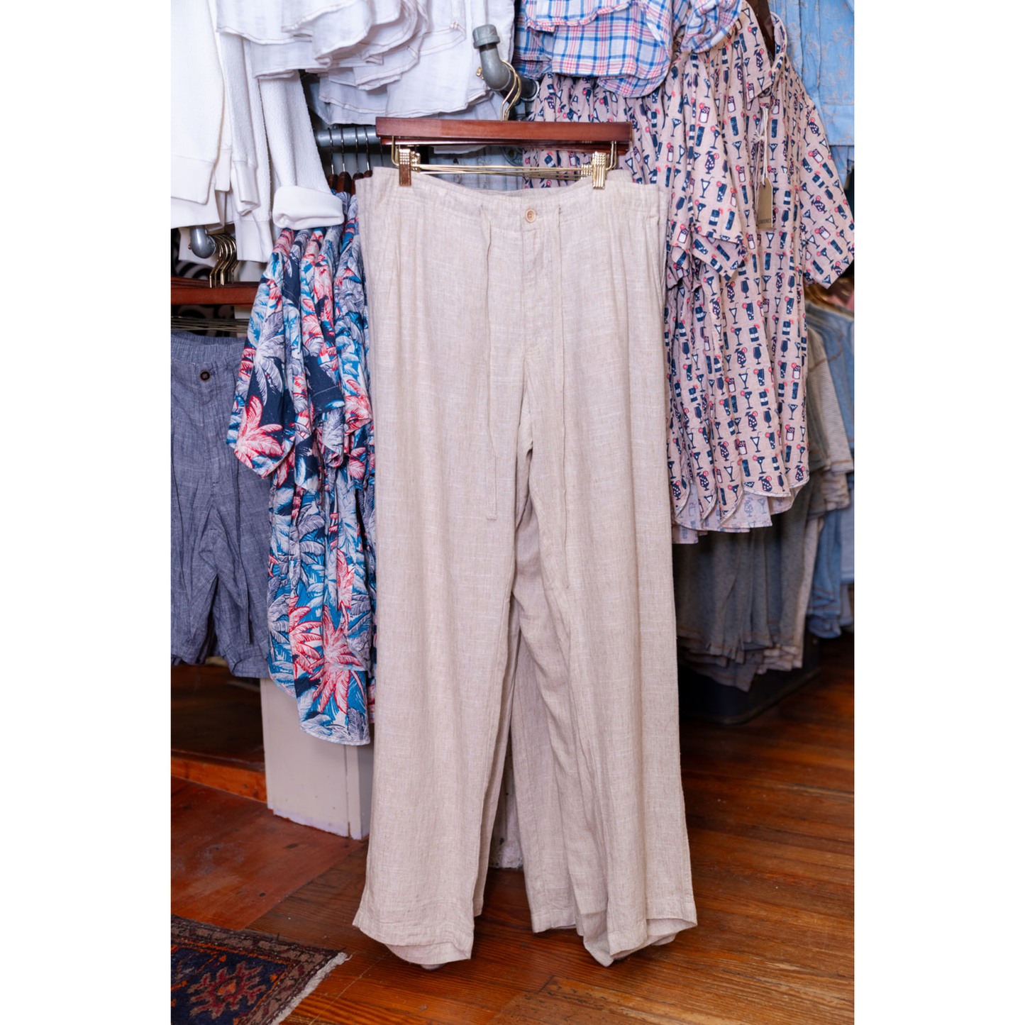 Sundunes Linen Pant (Sand)