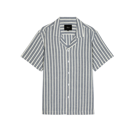 Fielder Shirt (Marine White Stripe)