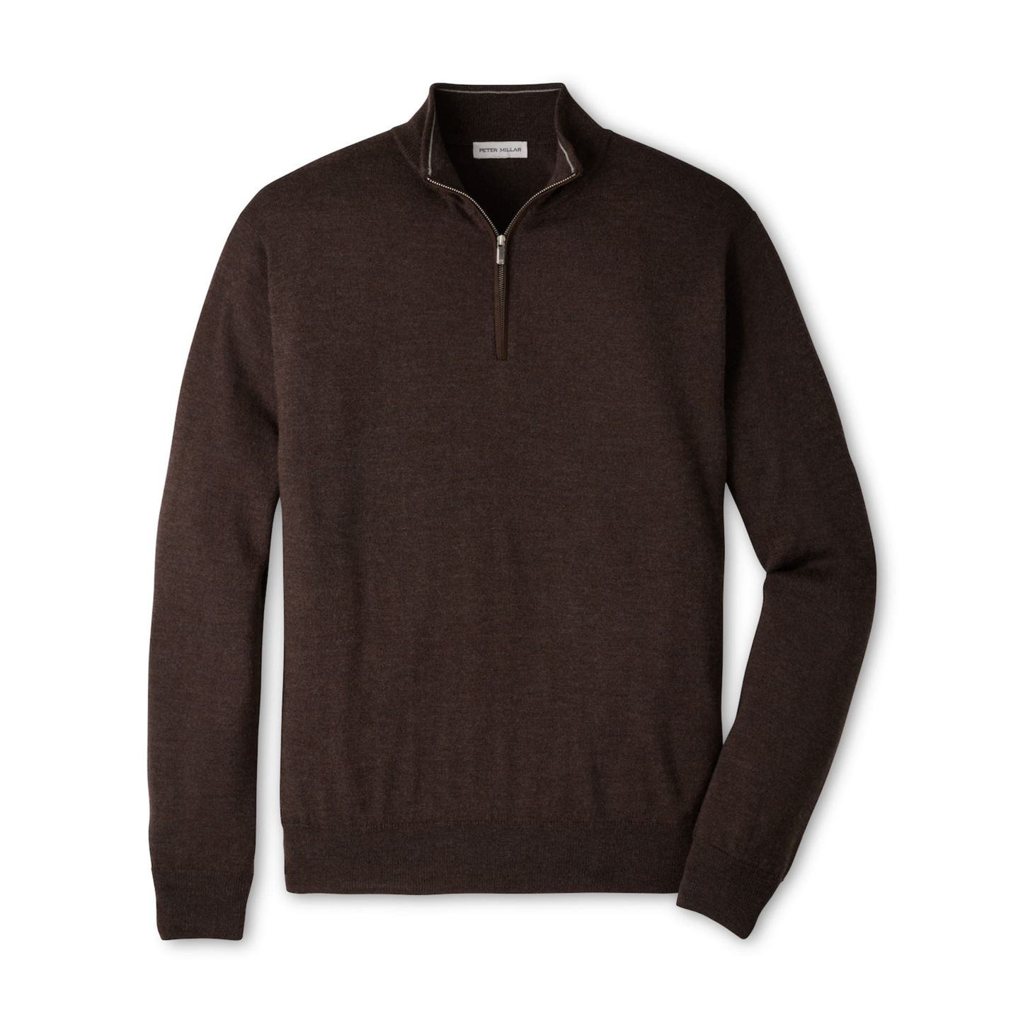 Autumn Crest Suede Trim Quarter-Zip (French Press)
