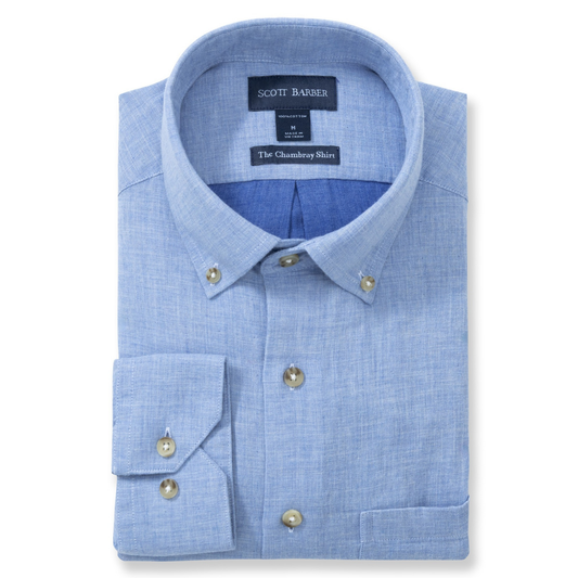 The Chambray Shirt (Sky)