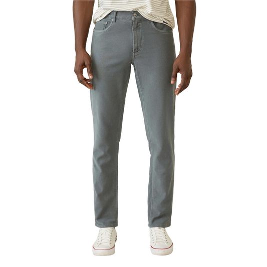 Stretch Terry 5-Pocket Pant (Slate)