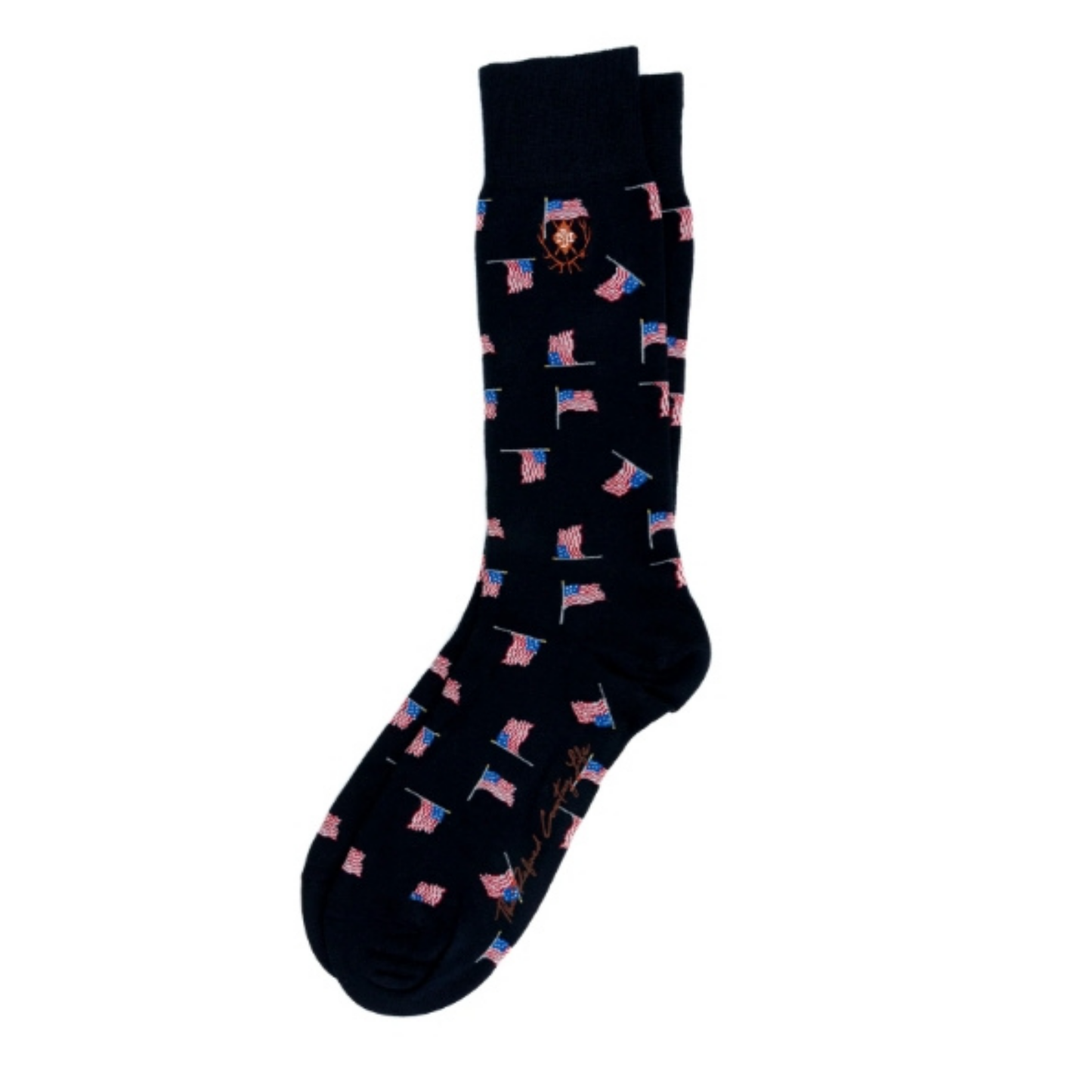 All American Peruvian Pima Cotton Socks (Navy)