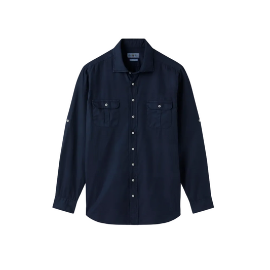 Morowe Safari Shirt (Navy)